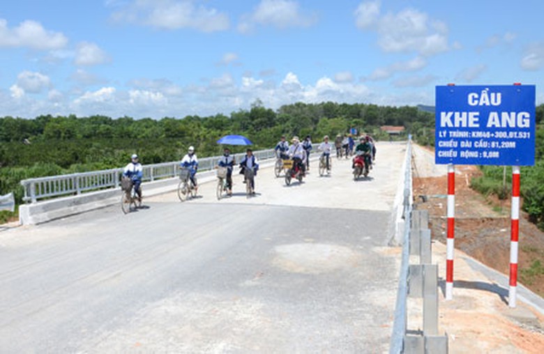 Ước nguyện bao đời của người d&acirc;n nơi đ&acirc;y về một c&acirc;y cầu nay đ&atilde; trở th&agrave;nh hiện thực