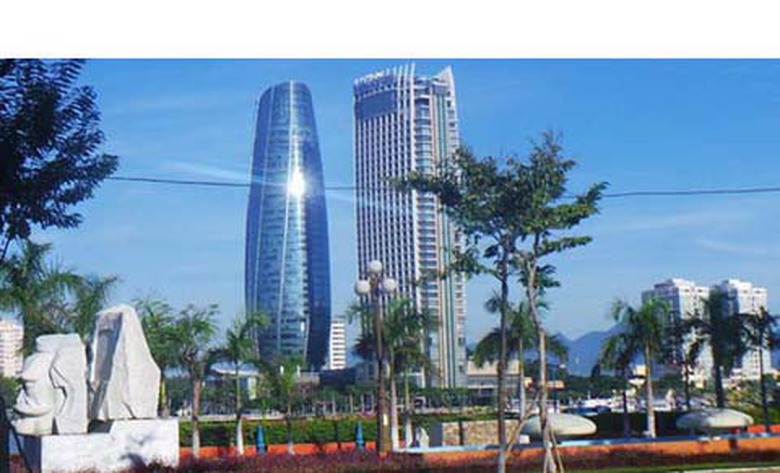 T&ograve;a nh&agrave; Trung t&acirc;m H&agrave;nh ch&iacute;nh Đ&agrave; Nẵng (m&agrave;u xanh)