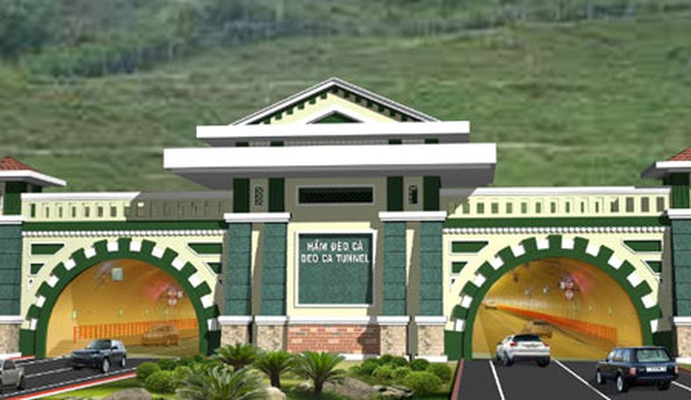 Phối cảnh Hầm Đ&egrave;o Cả