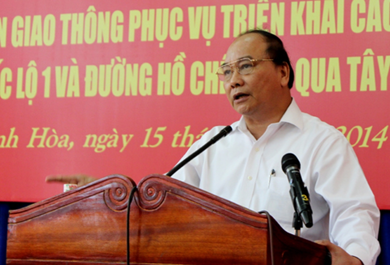 Ph&oacute; Thủ tướng Nguyễn Xu&acirc;n Ph&uacute;c 