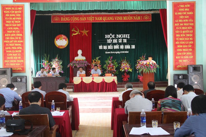 th&ocirc;ng qua c&aacute;c cuộc tiếp x&uacute;c cử tri chuẩn bị nội dung cho kỳ họp thứ 7, Quốc hội kho&aacute; XIII, Đo&agrave;n đại biểu Quốc hội tỉnh Thanh Ho&aacute; đ&atilde; tổng hợp được 11 nh&oacute;m &yacute; kiến của cử tri Thanh Ho&aacute; gửi tới Quốc hội