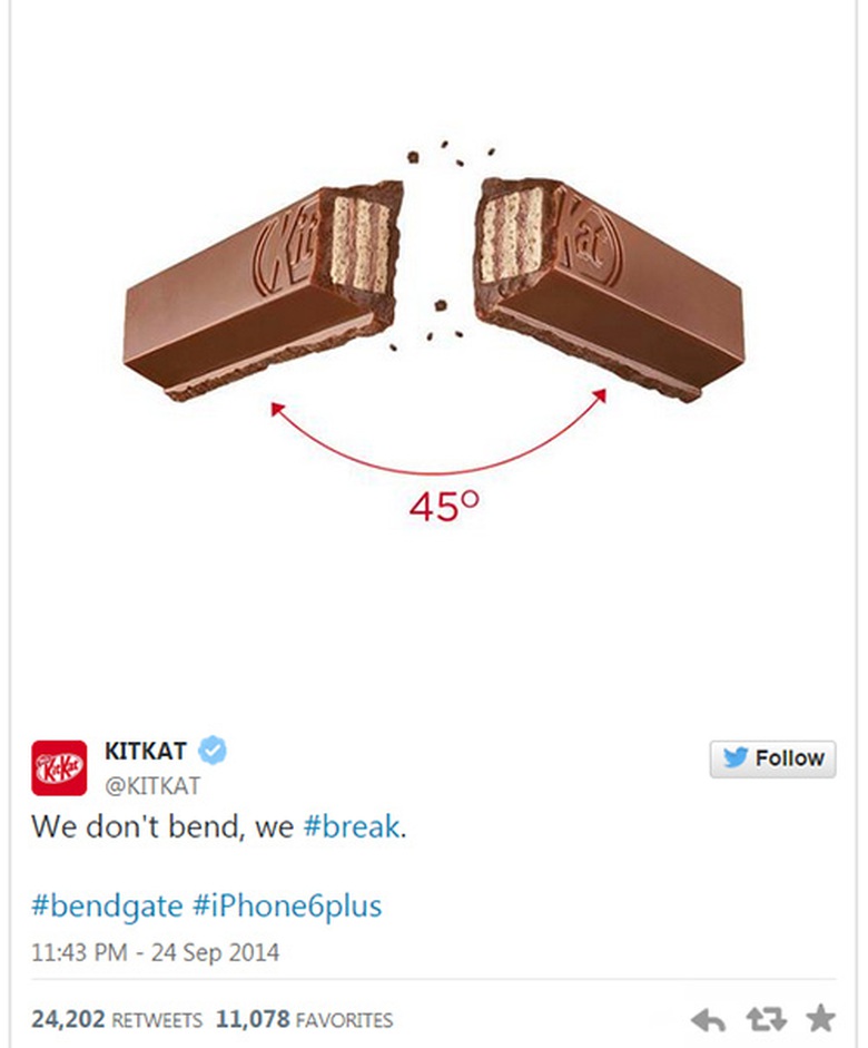 Kẹo Kitkat gi&ograve;n: 