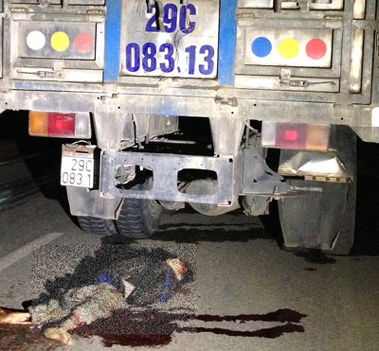 Hiện trường vụ tai nạn