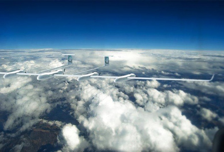 D&ugrave;ng UAV truyền internet to&agrave;n cầu