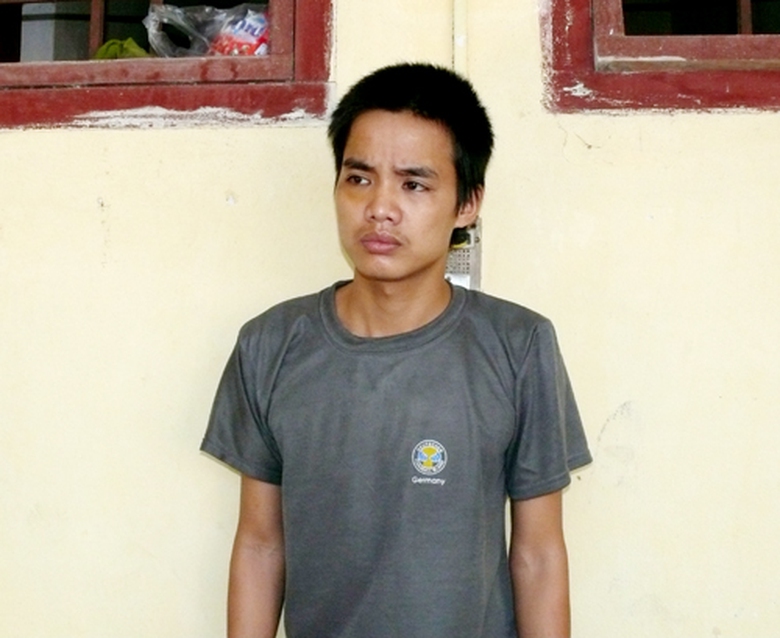 Đối tượng Đỗ Xu&acirc;n B&igrave;nh tại cơ quan điều tra