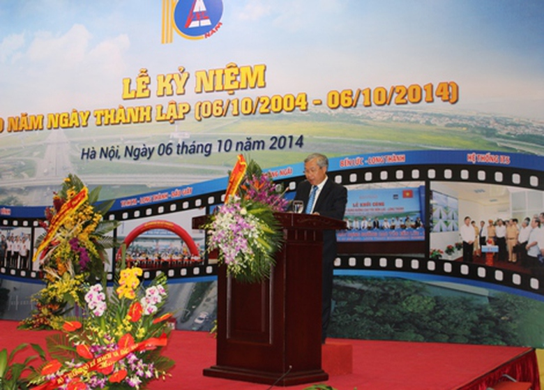 &Ocirc;ng Mai Tuấn Anh, Tổng Gi&aacute;m đốc VEC ph&aacute;t biểu tại buổi lễ