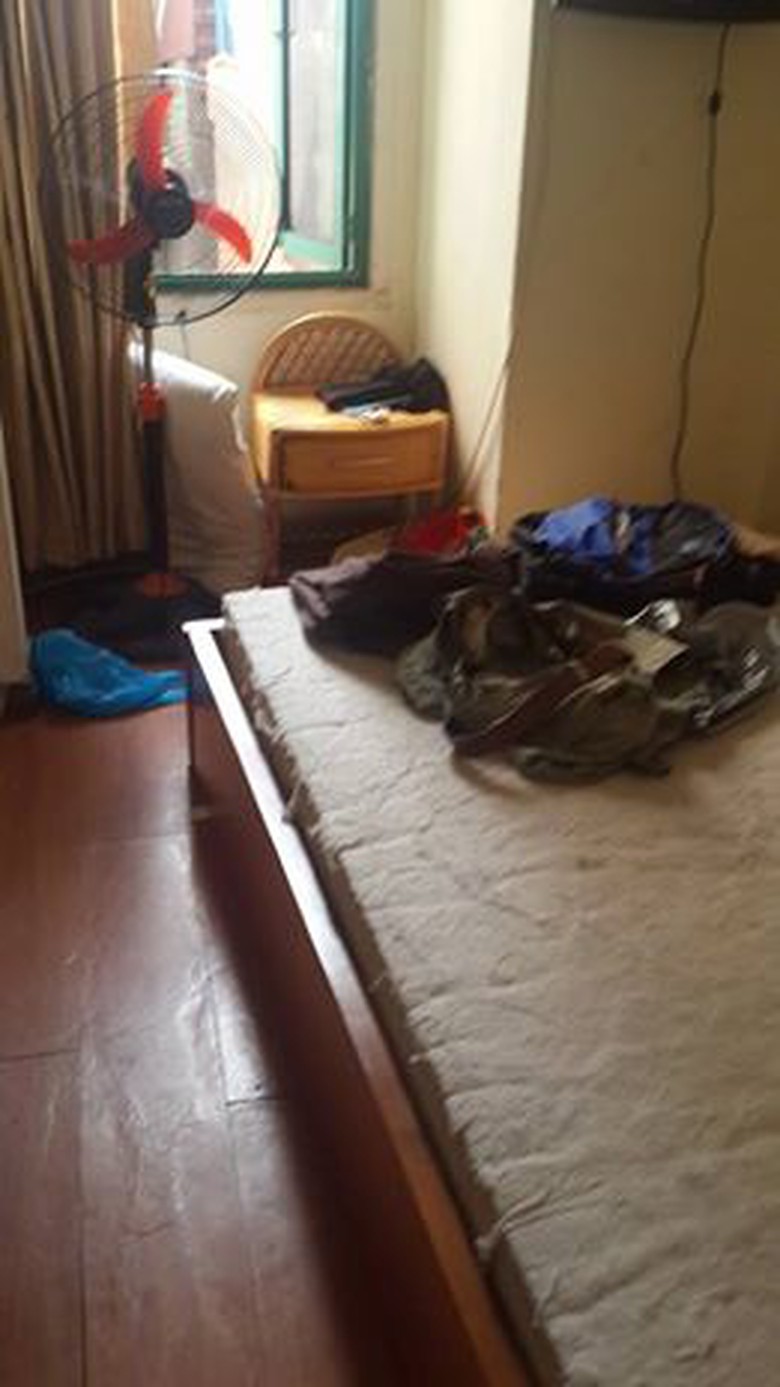 Hiện trường nơi ph&aacute;t hiện thi thể &ocirc;ng Hung Wen 