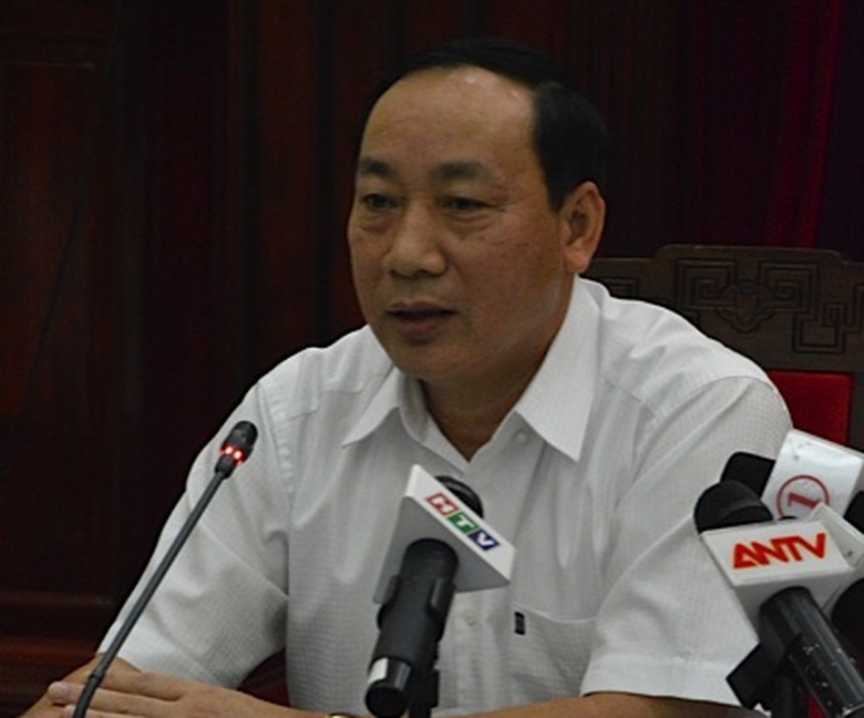 Thứ trưởng Bộ GTVT Nguyễn Hồng Trường ph&aacute;t biểu tại hội nghị trực tuyến