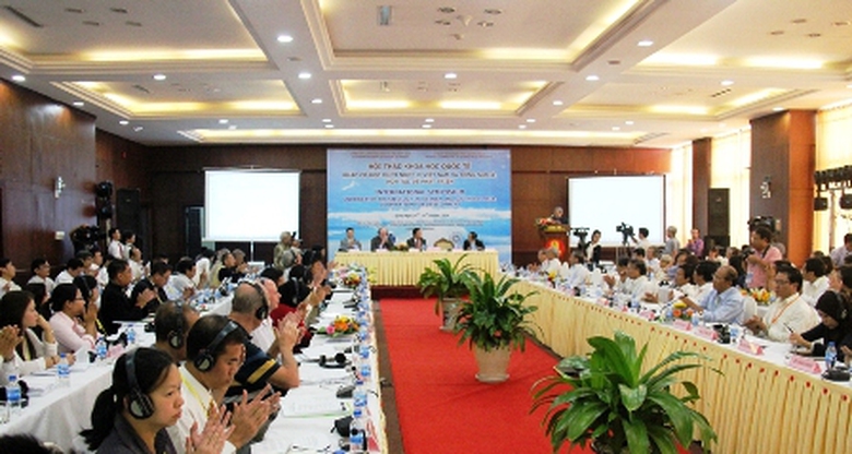 Quang cảnh hội thảo ng&agrave;y 15/10 tại Quảng Ng&atilde;i