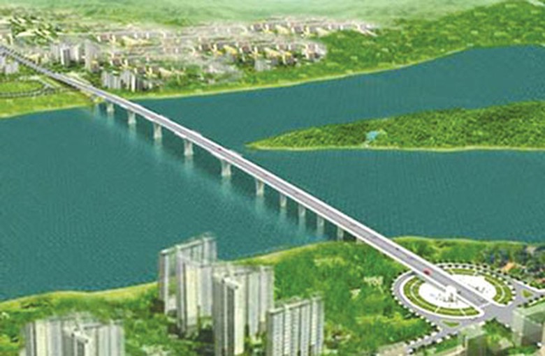 Cầu Th&aacute;i H&agrave; c&oacute; nhịp ch&iacute;nh l&ecirc;n đến 120 m 