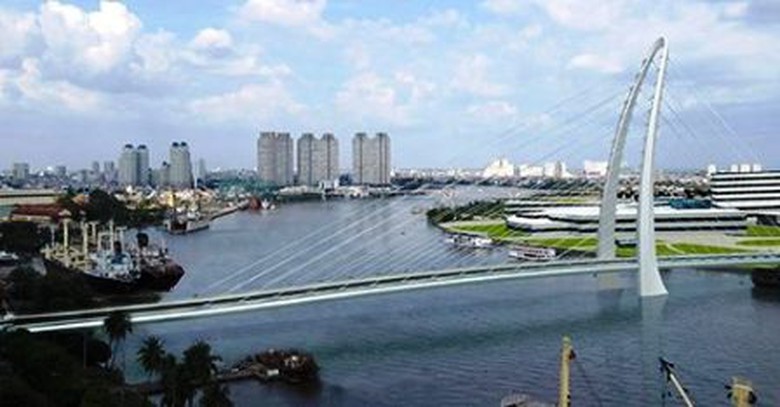 Theo kế hoạch cầu Thủ Thi&ecirc;m 2 sẽ được khởi c&ocirc;ng v&agrave;o th&aacute;ng 11/2014.