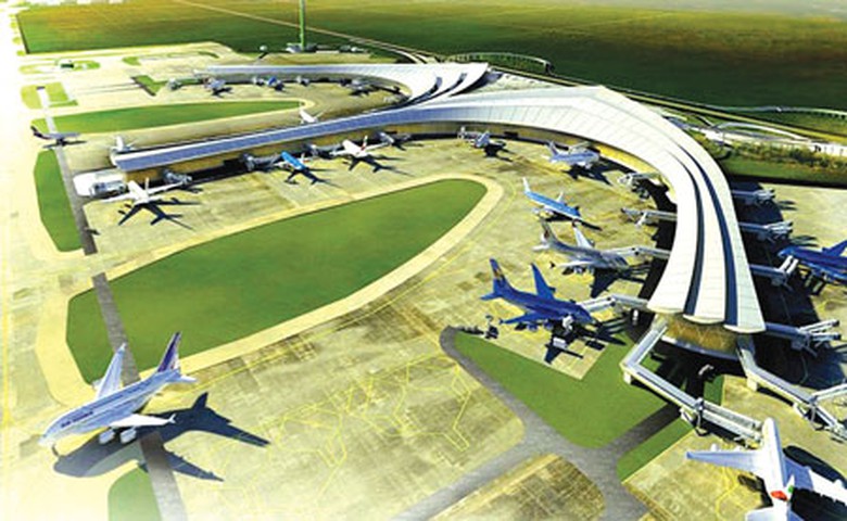 M&ocirc; h&igrave;nh một g&oacute;c CHK quốc tế Long Th&agrave;nh