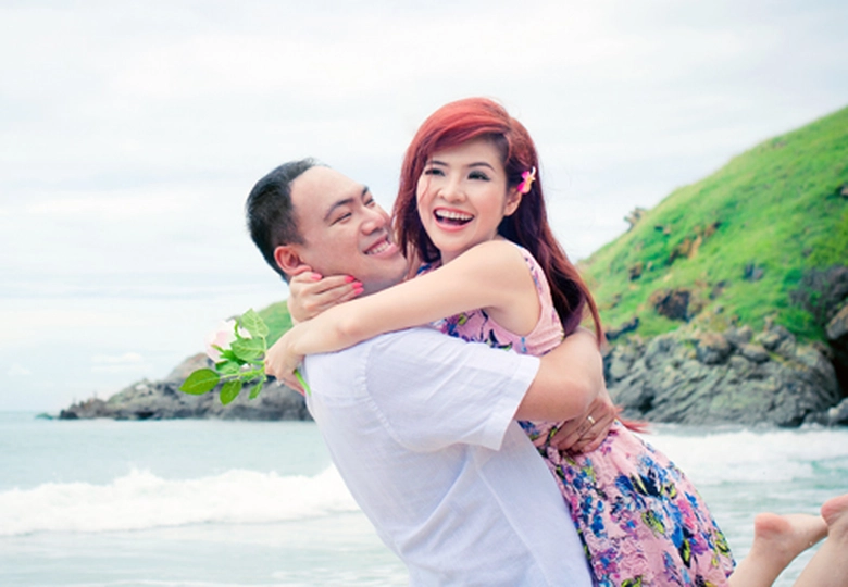 Ảnh cưới của Tố Như v&agrave; Tyler hồi năm 2012.