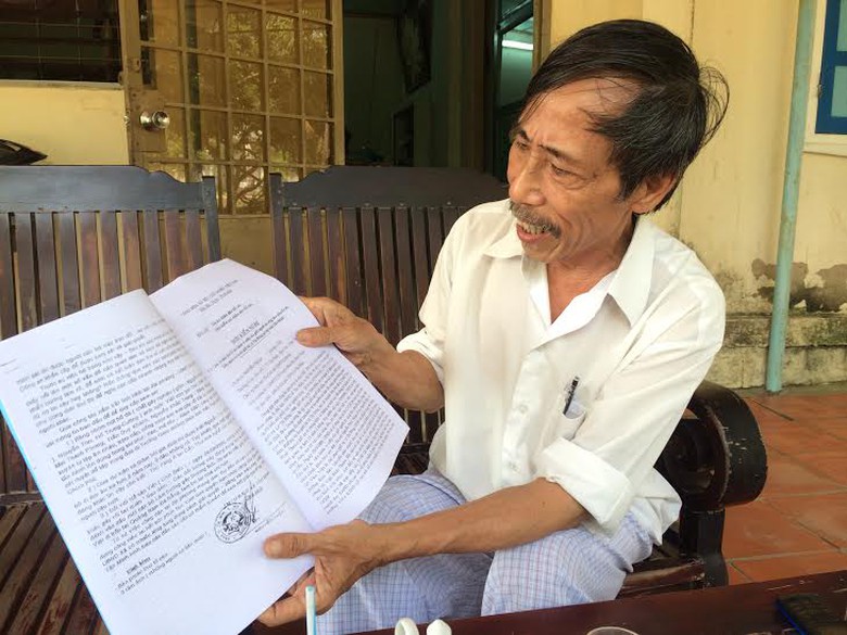 &Ocirc;ng Nguyễn Thận, người đ&atilde; đồng h&agrave;nh c&ugrave;ng cha &ocirc;ng N&eacute;n suốt những năm đi k&ecirc;u oan cho &ocirc;ng n&eacute;n