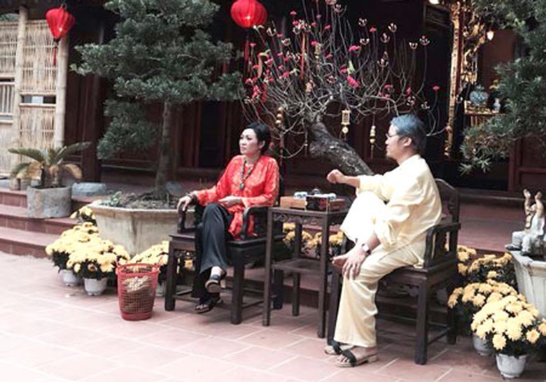 Nghệ sỹ h&agrave;i Vượng R&acirc;u v&agrave; ca sĩ Phương Thanh