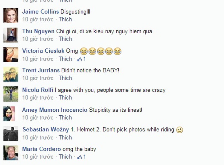 Rất nhiều lời b&igrave;nh luận ph&ecirc; ph&aacute;n h&agrave;nh động mạo hiểm n&agrave;y của fan nữ