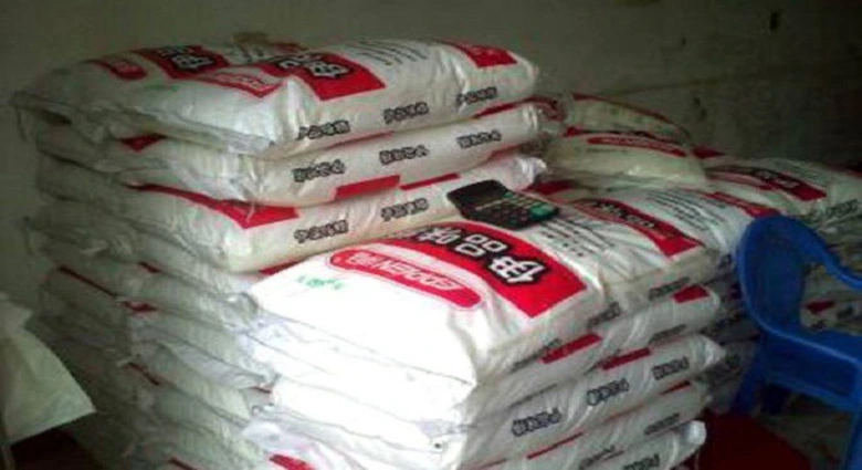 Số bột ngọt kh&ocirc;ng r&otilde; nguồn gốc xuất xứ đang được tạm giữ