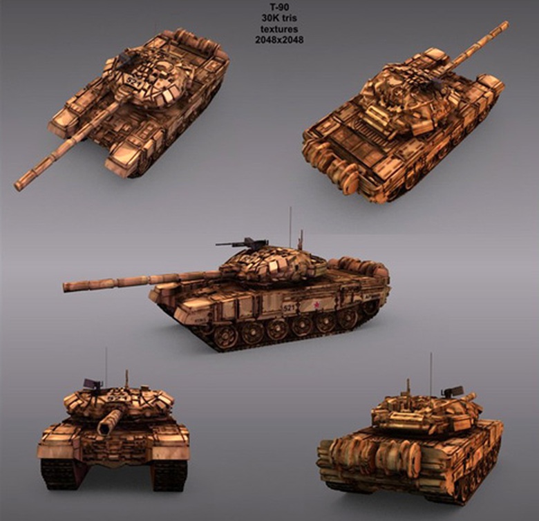 C&oacute; cảm hứng từ T-72, chiếc GPO Uralvagonzavod T-90 l&agrave; loại xe tăng hiện đại nhất hiện nay trong qu&acirc;n đội Nga. Về h&igrave;nh d&aacute;ng quy ước b&ecirc;n ngo&agrave;i, T-90 thể hiện sự n&acirc;ng cấp ở mọi hệ thống, gồm cả s&uacute;ng ch&iacute;nh. Lớp bảo vệ th&acirc;n v&agrave; th&aacute;p ph&aacute;o cũng ho&agrave;n to&agrave;n mới.