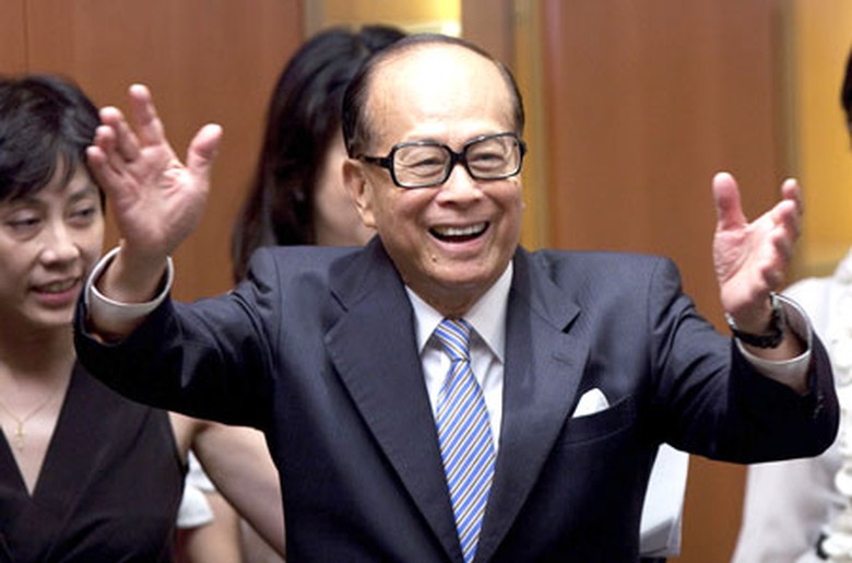 Tỷ ph&uacute; gi&agrave;u nhất ch&acirc;u &Aacute; Li Ka Shing