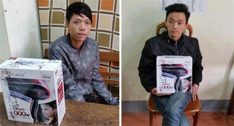 Hai đối tượng Ho&agrave;ng v&agrave; H&ugrave;ng