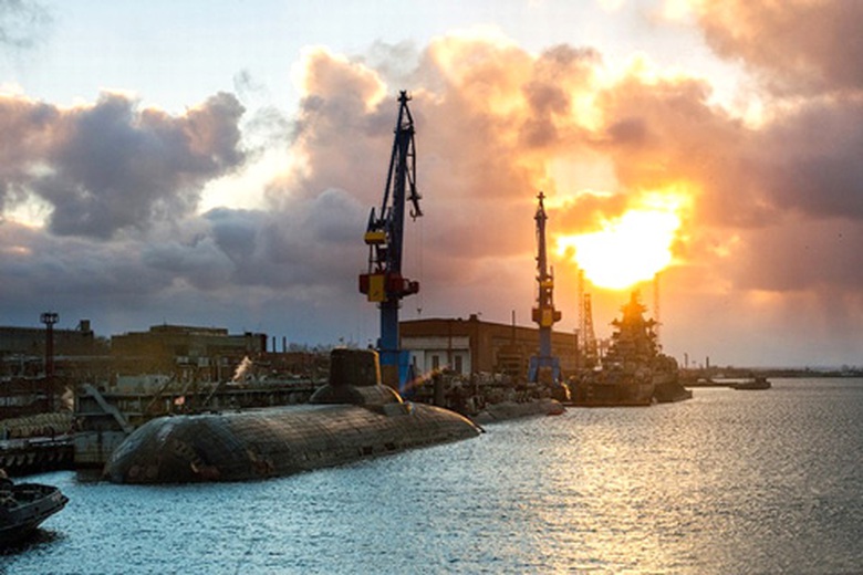 Xưởng đ&oacute;ng t&agrave;u ngầm b&iacute; mật của Nga được th&agrave;nh lập đầu những năm 1950