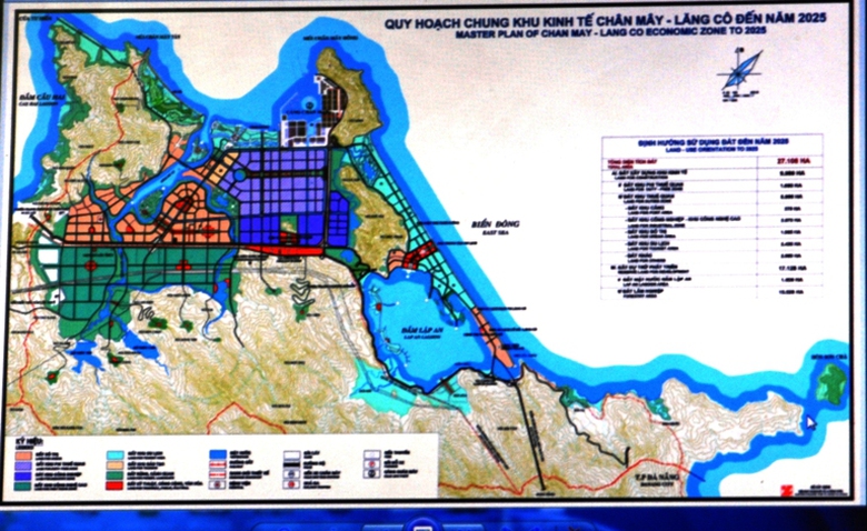 Bản đồ quy hoạch dự &aacute;n Khu nghỉ dưỡng Word Shine &ndash; Huế ở mũi Cửa Khẻm