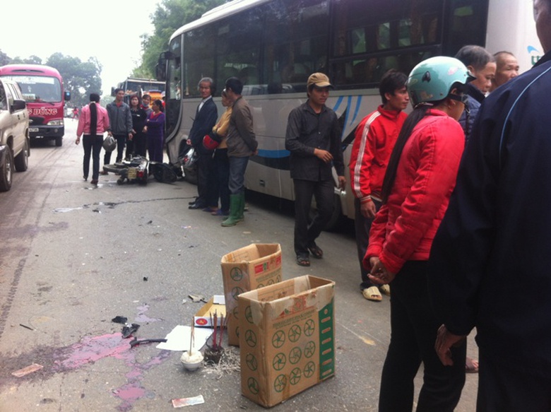 hiện trường của vụ TNGT