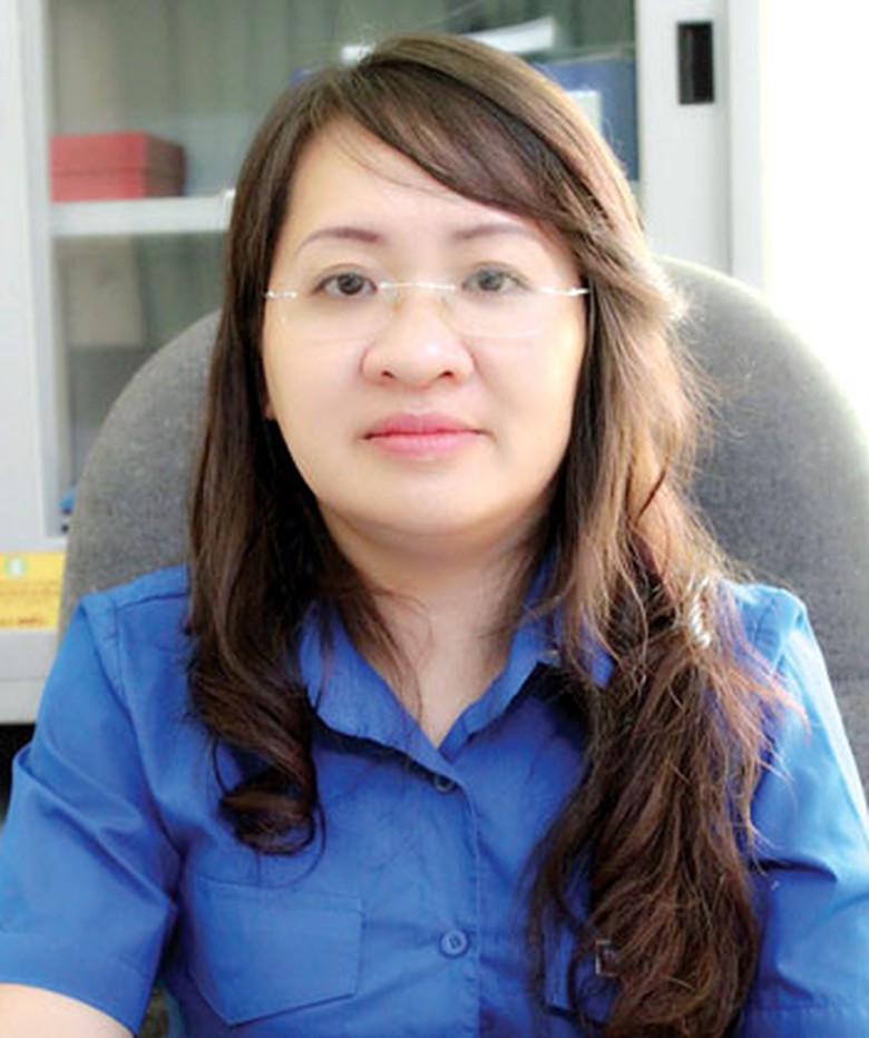 Chị H&agrave; Thị Anh Thư, B&iacute; thư Tỉnh đo&agrave;n Quảng Ng&atilde;i