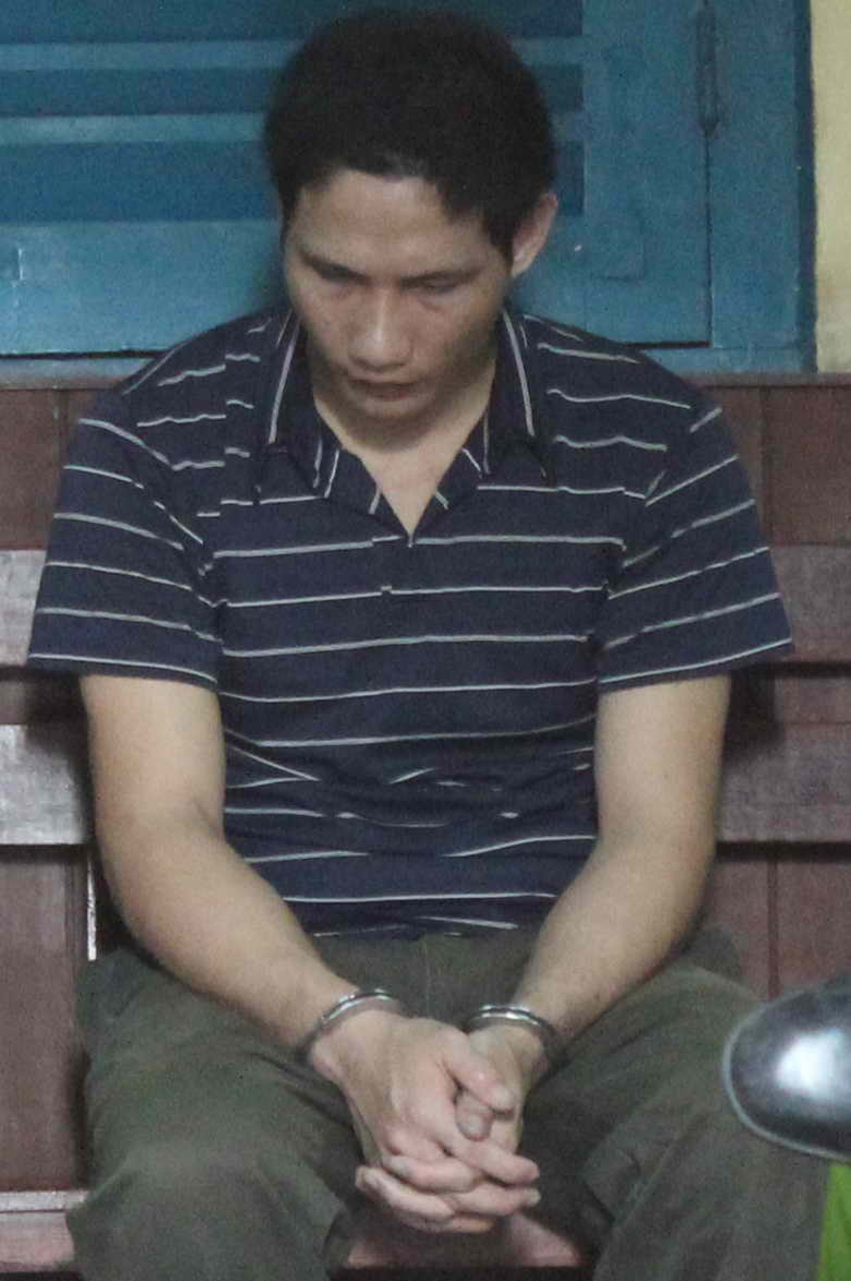 Bị c&aacute;o Hưởng tại t&ograve;a.