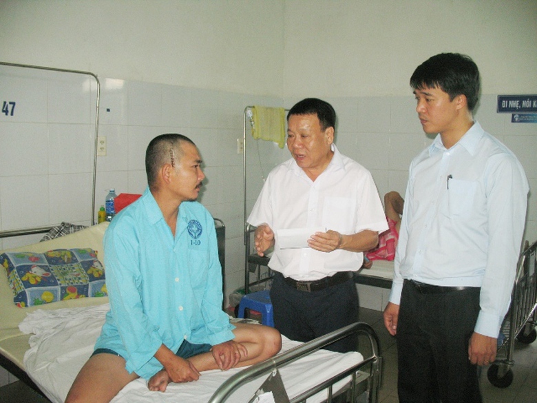 Chủ tịch C&ocirc;ng đo&agrave;n Cục Quản l&yacute; đường bộ 3 Phan Th&aacute;i 