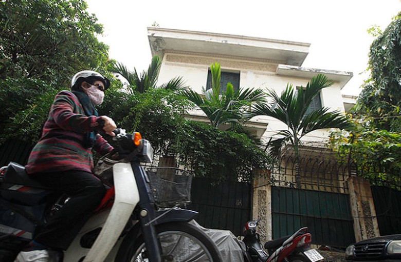 Biệt thự 12 Nguyễn Chế Nghĩa do &ocirc;ng Ho&agrave;ng Văn Nghi&ecirc;n thu&ecirc; - Ảnh: Nguyễn Kh&aacute;nh