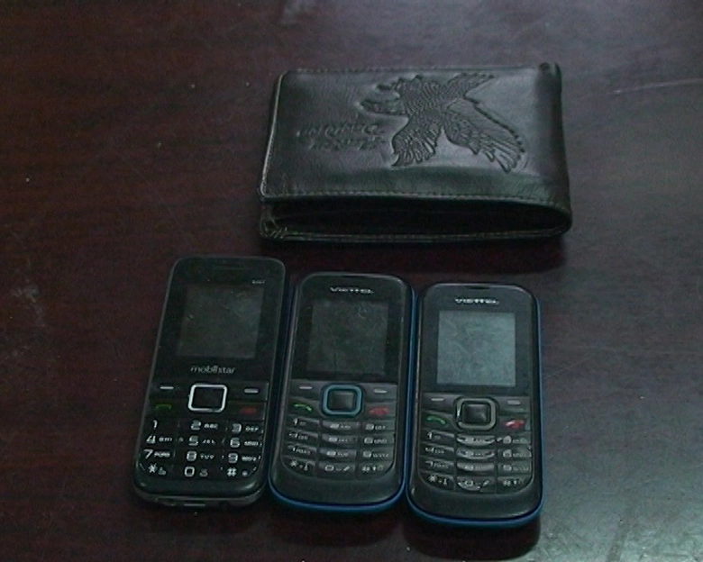 Một số tang vật của vụ &aacute;n