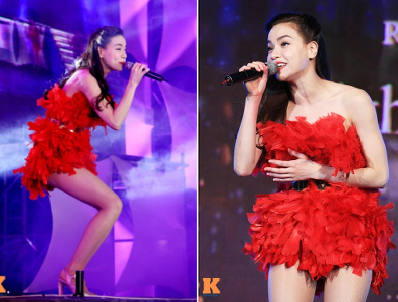 Ngắm Hồ Ngọc H&agrave; trong những trang phục n&oacute;ng bỏng mắt