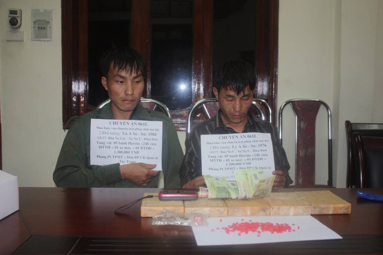 Hai đối tượng trong một vụ &aacute;n ma t&uacute;y bị triệt ph&aacute;