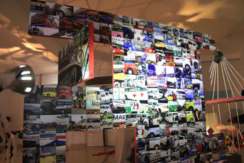 Một t&aacute;c phẩm trưng b&agrave;y tại triển l&atilde;m