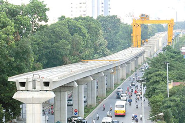 Dự &aacute;n đường sắt C&aacute;t Linh - H&agrave; Đ&ocirc;ng