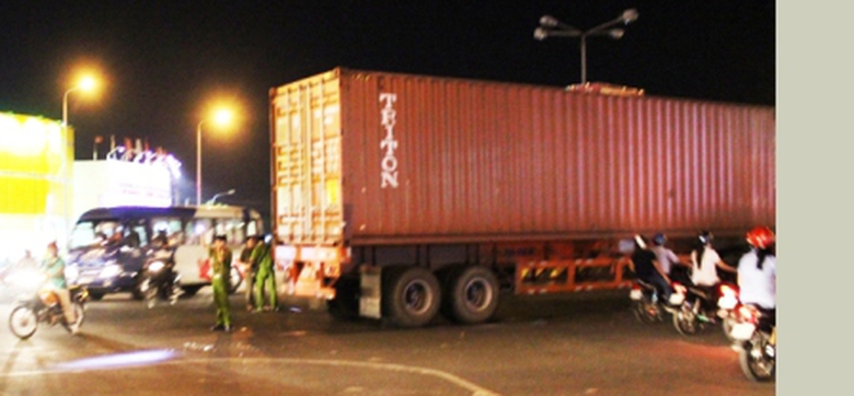 Hiện trường vụ tai nạn