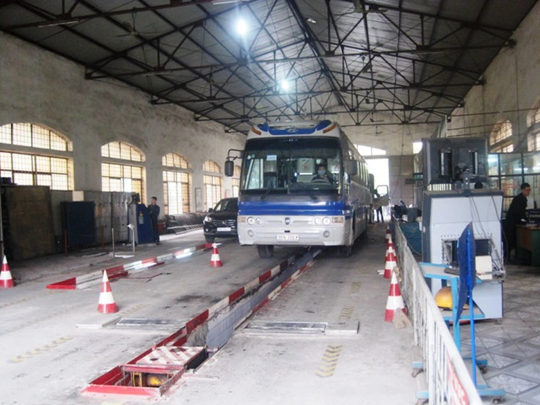 D&acirc;y truyền đăng kiểm phương tiện thuộc TTĐK xe cơ giới Thanh H&oacute;a