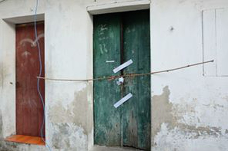 Ph&ograve;ng trọ nơi ph&aacute;t hiện thi thể của đ&ocirc;i nam nữ