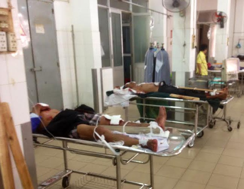 B&ecirc;nh nh&acirc;n đang cấp cứu