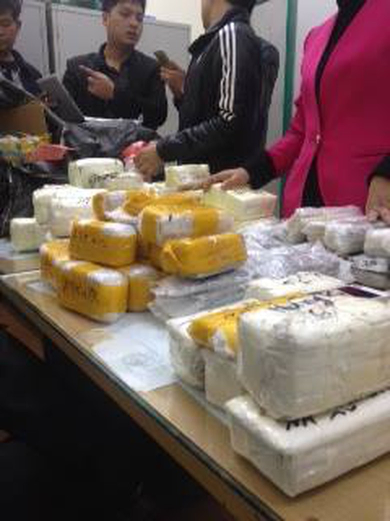 Số h&agrave;ng bị cơ quan chức năng thu giữ