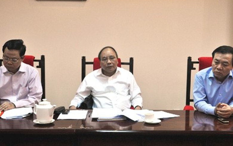 Ph&oacute; Thủ tướng Nguyễn Xu&acirc;n Ph&uacute;c trực tiếp giải quyết một số vụ khiếu nại phức tạp, k&eacute;o d&agrave;i. Ảnh VGP/Phan Ho&agrave;ng