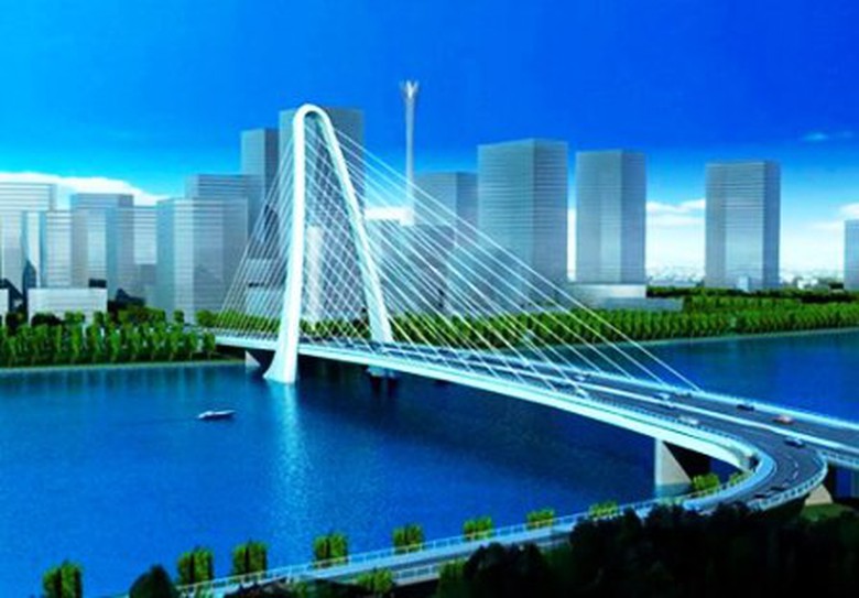 Phối cảnh cầu Thủ Thi&ecirc;m 2