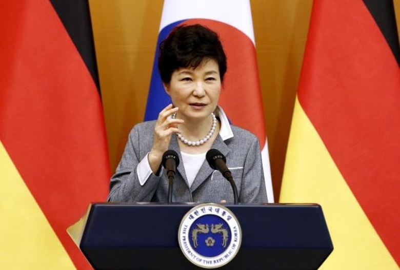 Tổng thống H&agrave;n Quốc B&agrave; Park Geun-Hye.