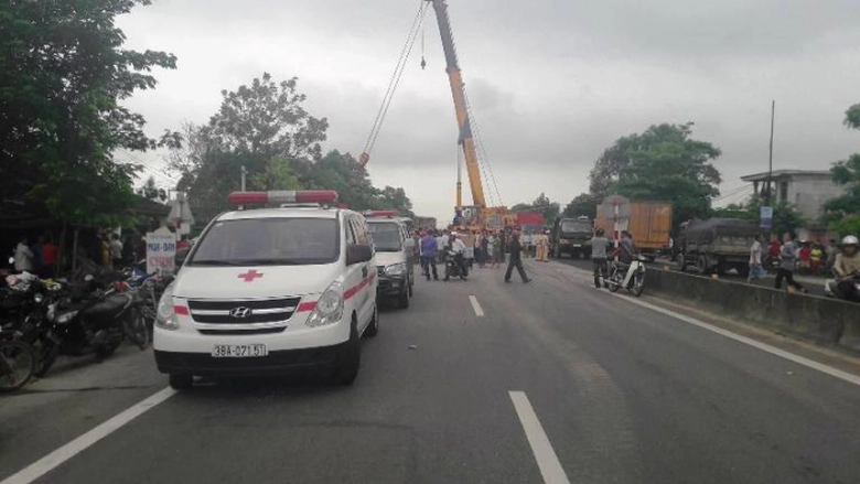 Hiện trường vụ tai nạn