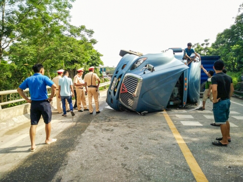 hiện trường vụ tai nạn