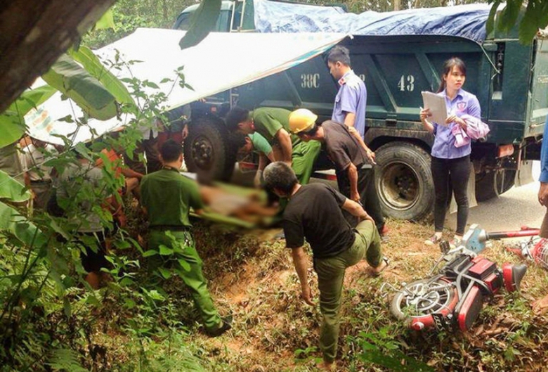 Hiện trường vụ tai nạn 2