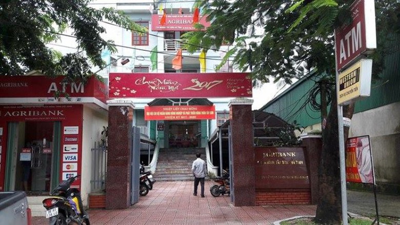 Agribank chi nh&aacute;nh T&acirc;y Sơn nơi anh V. đang c&ocirc;ng t&aacute;