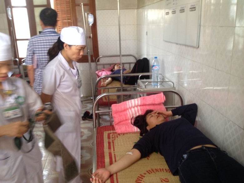 C&aacute;c bệnh nh&acirc;n nhập viện trong trạng th&aacute;i n&ocirc;n mửa, 