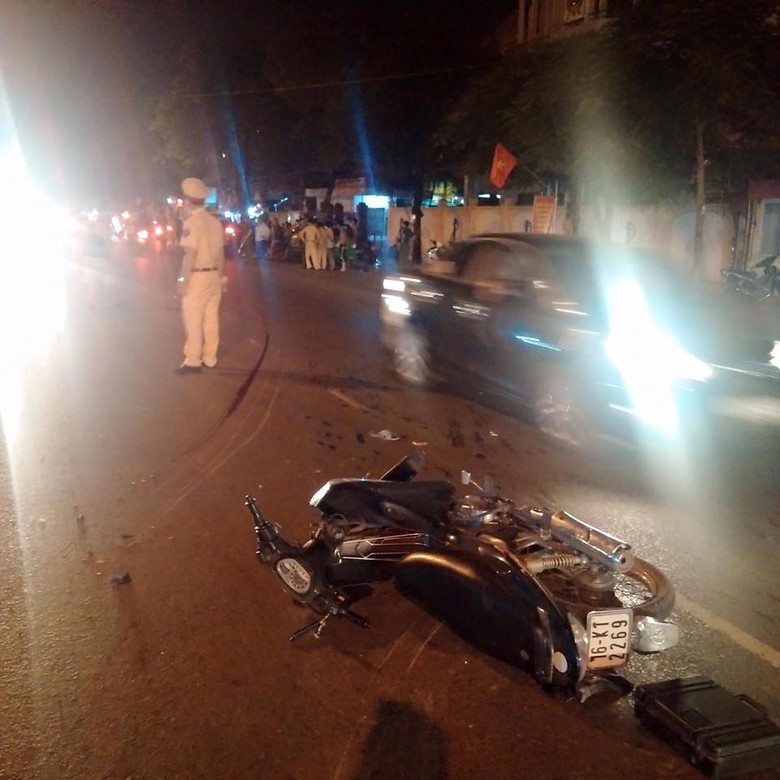 Hiện trường vụ TNGT